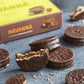 Havanna Alfajores Argentinos - Traditional Argentine Alfajores with Dulce de Leche (Milk caramel)  Coated in Semi-Sweet Havanna Chocolate - The Authentic and Original - Box of 12