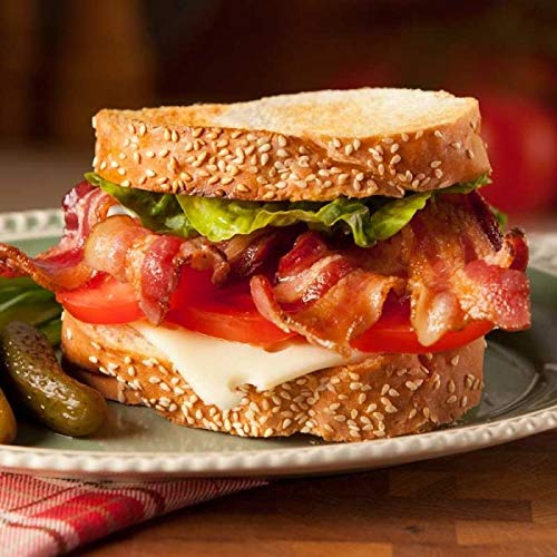 Burgers Smokehouse Smoked Bacon Steaks, Original Hickory Smoked, 8 Pound (8 Packages)