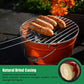 Edible Drying Natural Sausage Casing, Sausage Casings For Flavorous Homemade Sausages Ham,Breakfast Sausage,Italian Sausage,Knoblewurst,Pepperoni,Bologna Sausage And Most Sausage (8M/26Ft),F43Mm