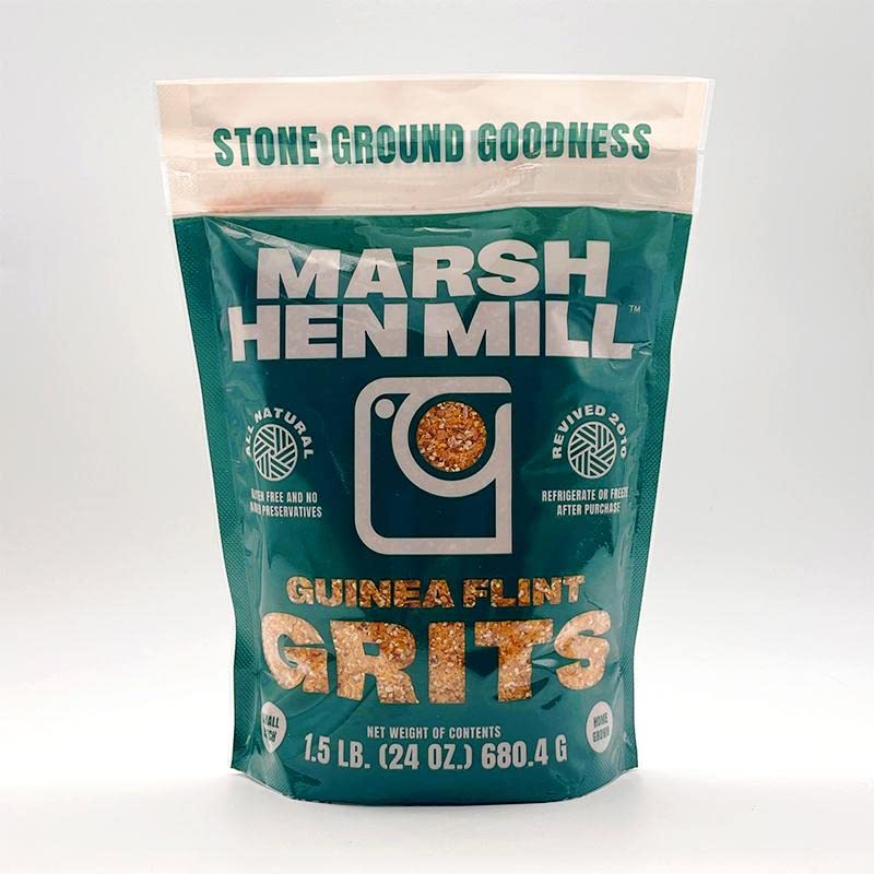 Marsh Hen Mill Guinea Flint Grits 24 Ounce Bag