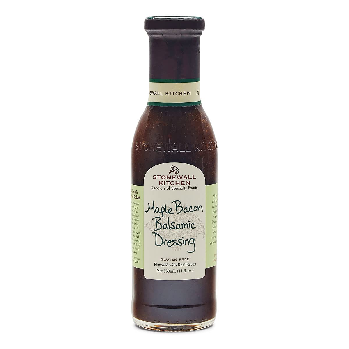 Stonewall Kitchen Maple Bacon Balsamic Dressing, 11 Fl Oz, Brown