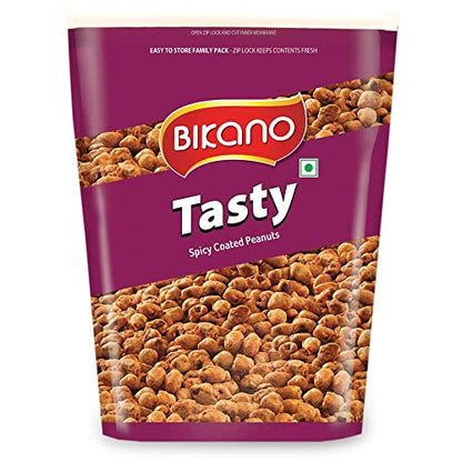 Bikano Tasty Spicy Coated Peanuts, 1Kg