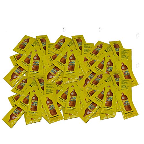 ValentinA Mexican Hot Sauce - Picante Salsa, 50 Packets (0.3 Oz each), Perfect for Chips, Fast Foods, Snacks