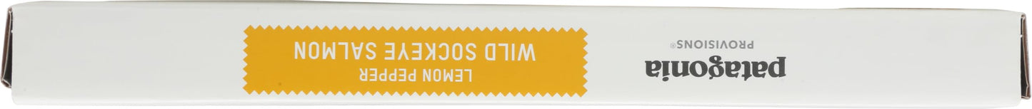 Patagonia - Salmon Wld Sckeye Lemon Pepper - Case Of 6-6 Oz(D0102H7Issy.)