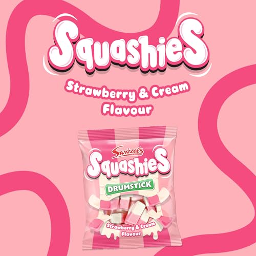 Swizzels Squashies Strawberry & Cream 120G