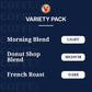 Victor Allens Coffee Variety Pack (Morning Blend, Donut Shop Blend, And French Roast), 32 Count, Single Serve Coffee Pods For Keurig K-Cup Malt-Inspired