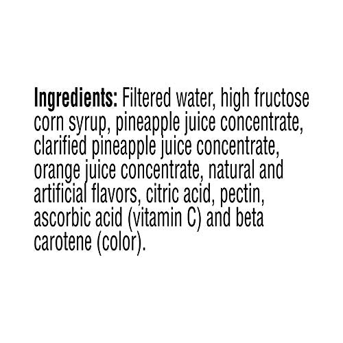 Tropicana Juice Drink, 15.2 Bottles, Pineapple Orange, 15.2 Oz (Pack of 12)