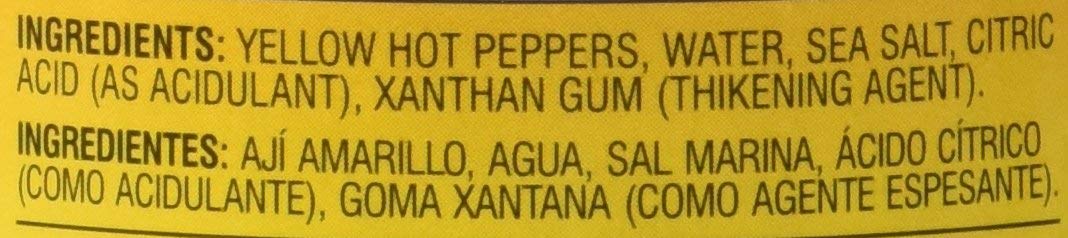 Goya Yellow Hot Pepper Paste 7.5 Oz - Aji Amarillo (2 Pack)