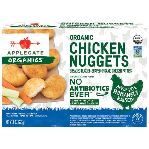 Applegate, Organic Chicken Nuggets, 8oz (Frozen)