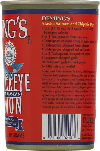 Demings Wild Caught Alaskan Salmon, 14.75 oz