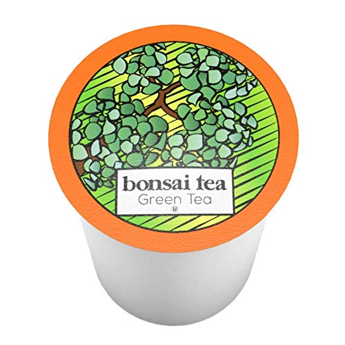Bonsai Tea Co. Green Tea K Cup Pods, 100 Count, Compatible with 2.0 malt-inspired
