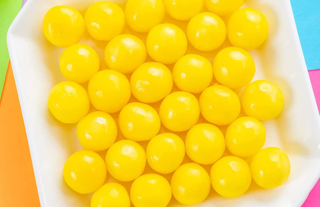 SweetGourmet Original LemonHead Candy Wrapped Bulk | 2 Pounds