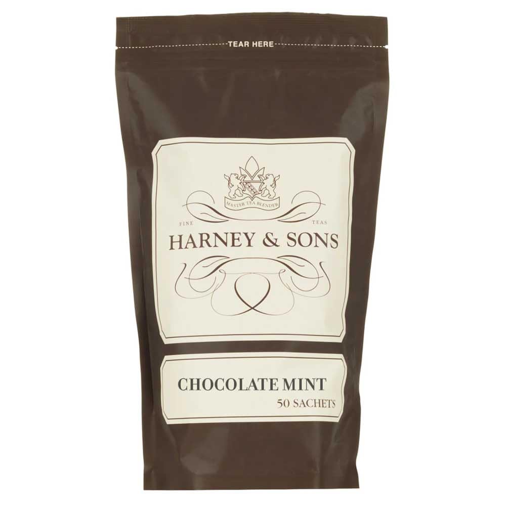Harney & Sons Chocolate Mint | Bag of 50 Sachets