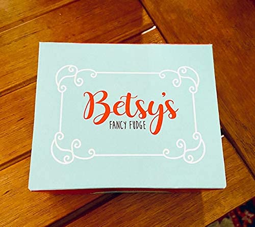 Betsys Fancy Fudge PENUCHE PECAN FUDGE, 1 LB in 4 Wrapped Pieces, Gluten Free, Fresh Gourmet Candy, Makes Great Gift