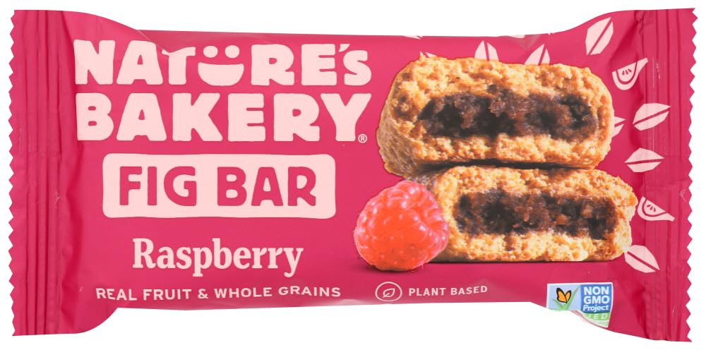 Natures Bakery Stone Ground Whole Wheat Fig Bar - Raspberry - 2 Oz - Case Of 12(D0102H5Kmx6)