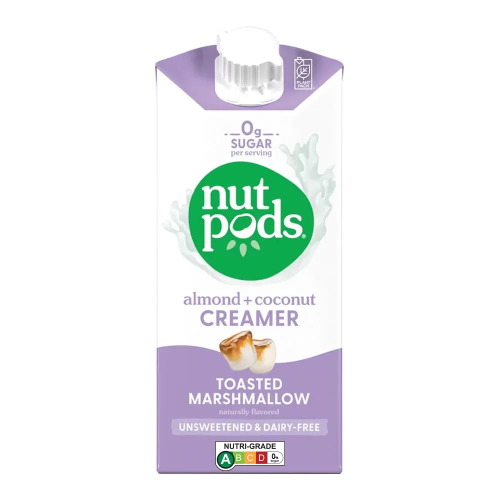 NUTPODS Toasted Marshmallow Unsweetened Dairy Free Creamer, 11.2 FZ