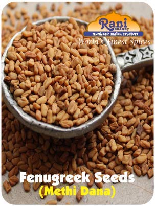 Rani Fenugreek (Methi) Seeds Whole 7oz (200g) Trigonella foenum graecum ~ All Natural | Vegan | Gluten Friendly | Non-GMO | Kosher | Indian Origin  used in cooking & Ayurvedic spice