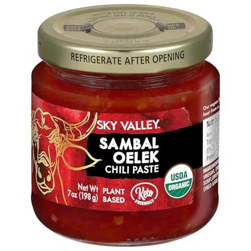 Sky Valley Organic Sambal Oelek Paste 7 Oz