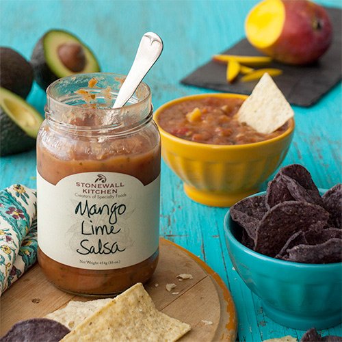 Stonewall Kitchen Salsa Collection - 3 Pack, 1 Pound Total, Red