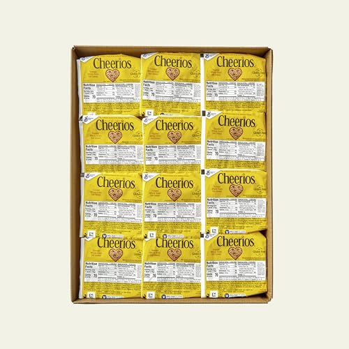 Cheerios Cereal Single Serve Bowl, 0.68 Oz (Pack of 96)