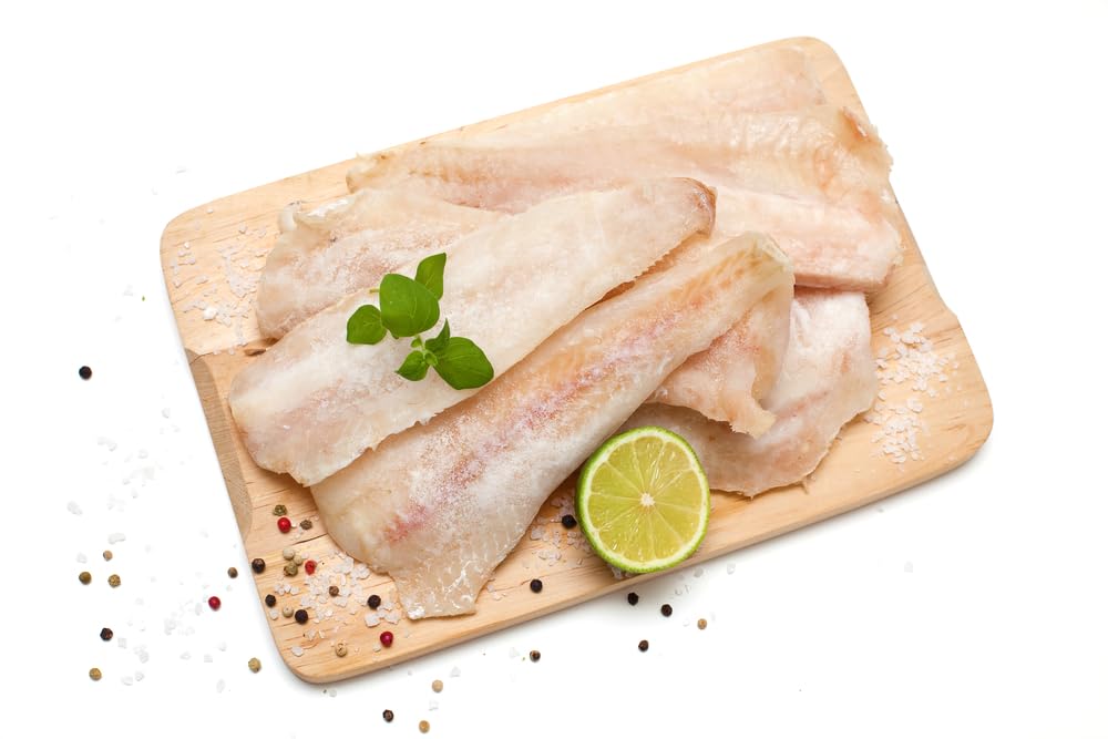 Sanniti Baccala Salted Cod - 3 lbs | Traditional Italian Salt-Cured Fish for Authentic Mediterranean Recipes