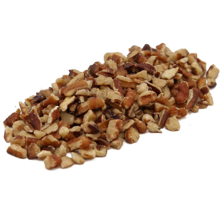 C.J. Dannemiller RAW SMALL Pecan Pieces, Bulk 30 LB Box, Small Size Chopped Pecans for Snacking, Mixed Nuts, Trail Mix