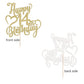Arokippry Gold Glitter Happy 14Th Birthday Cake Topper - 14 Anniversarybirthday - Hello 14, Cheers To 14 Years,14  Fabulous Cake