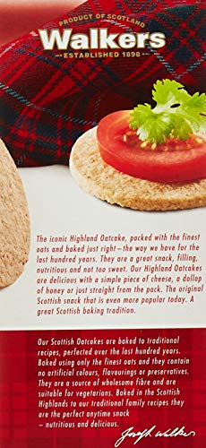 Walker'S Shortbread Traditional Highland Oat Crackers, Scottish Crackers, 9.9 Oz Box