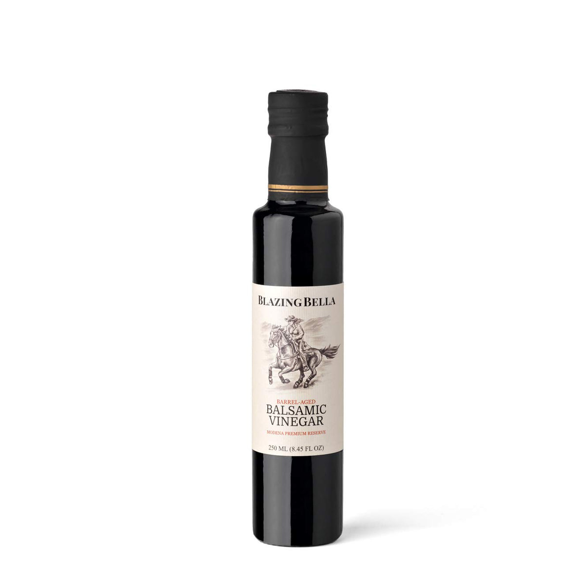 Blazing Bella Balsamic Vinegar - Barrel Aged Traditional - 8.45 Fl Oz (250ML)