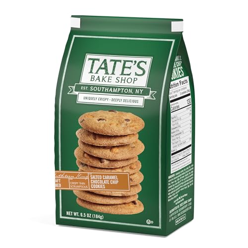Tates Bake Shop Salted Caramel Chocolate Chip Cookies, 6.5 oz