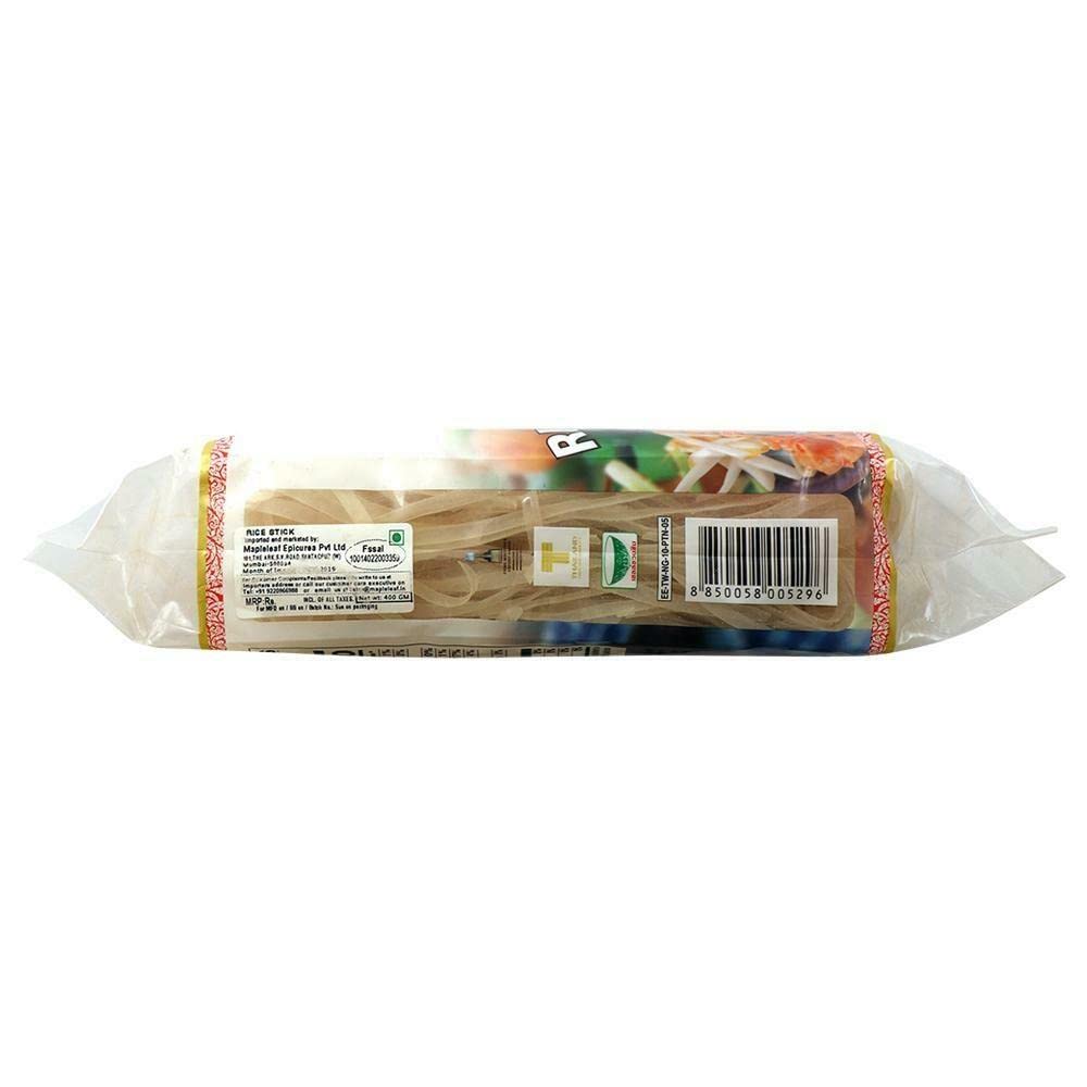 Pantai Norasingh Rice Stick 5Mm  Authentic Thai Rice Noodles, 14.11 Oz  400 G