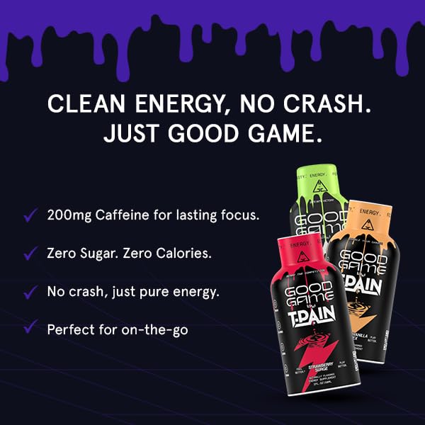 Nappy Boy Dranks Energy Shot, Sugar-Free, 200mg Caffeine, B-Vitamins, 2oz (12 Pack) - Orange Vanilla Vortex