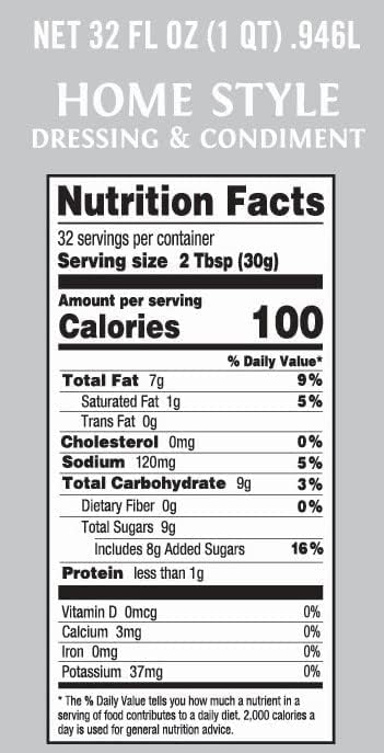 Dorothy Lynch Salad Dressing | Sweet& Spicy | Thick & Creamy | Salads  Dips  Sauces  & Marinades | French Style Condiment | Tangy | Gluten Free | No Trans Fat | USA Made (Home Style  32 oz (2 Pack))