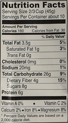 Seitenbacher Muesli #3 for Active People, 16 Ounce, 1 Pound Pack, Nutritious Energy Snack