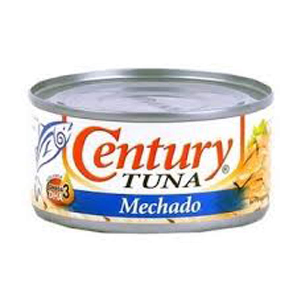 Century Light Tuna Mechado Style 6.4oz (180g), 6 Pack