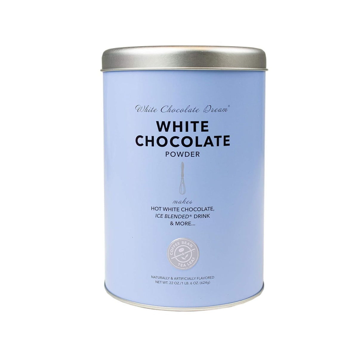 Coffee Bean & Tea Leaf White Chocolate Latte Drink Powder Mix, 22oz Tin