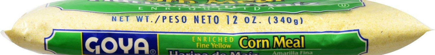 Goya Fine Yellow Corn Meal - 12 Oz