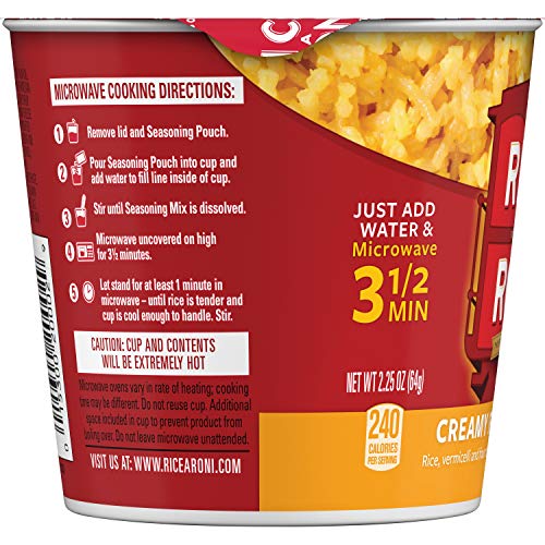 Rice-A-Roni Cups, Individual Cup 2.25 Ounce(12 Pack)