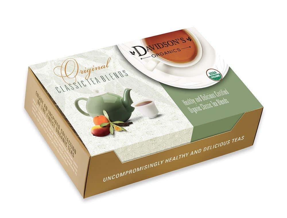 Davidsons Organics  Irish Breakfast  100-count Individually Wrapped Tea Bags