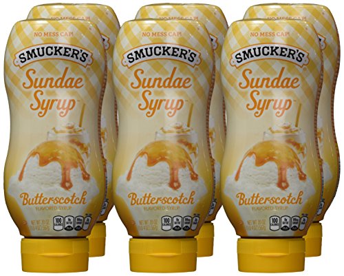 Smuckers Sundae Syrup: Butterscotch, 1.25 Pound (Pack of 2)