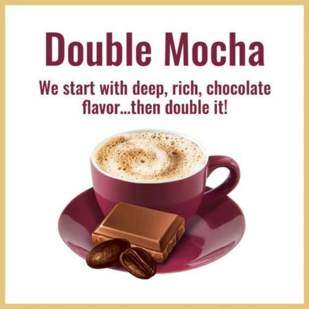 Hills Bros. Flavor Coffee (Double Mocha, 16 Ounce (Pack of 8)