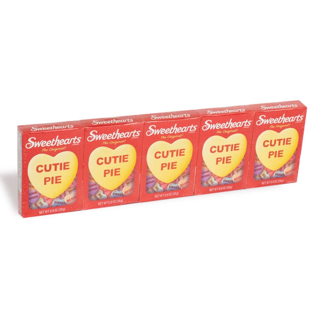 Sweethearts Classic Conversation Hearts Valentine'S Day Candy - 5 Boxes