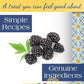 Perle di Sole Blackberry Jellies — Italian Fruit Gelée (7 oz / 200g)