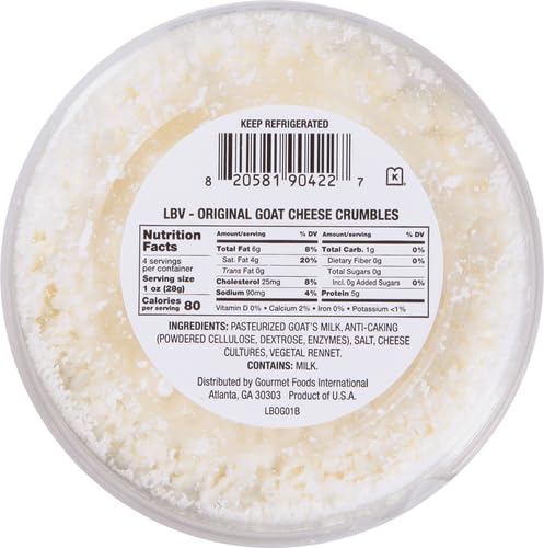 La Bonne Vie Goat Cheese Crumbled, 4 oz