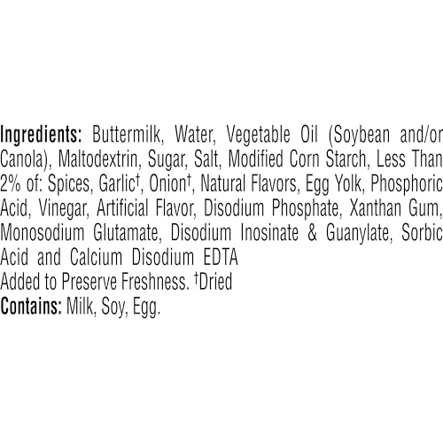 Hidden Valley Light Ranch Condiment and Dressing, Easy Squeeze Bottle, 24 Fl Oz (Package May Vary)