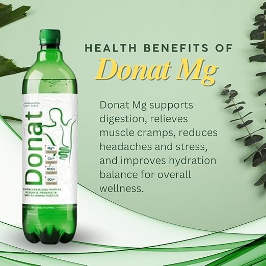 SORINA Rogaska Donat Mg Mineralwasser, 1L Bottle, Pack of 6