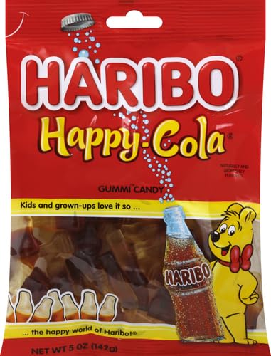 Haribo Happy-Cola Gummies Bag, 5 oz