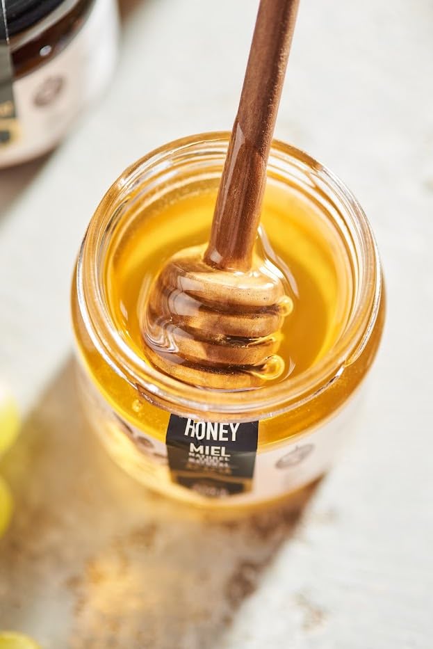 Honigma Raw Linden Honey | Exquisite Taste | 100% Pure | Unpasteurized | Unfiltered | Partially Crystallized | 250G/8.8Oz
