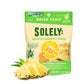 Solely - Organic Dried Pineapple Rings (3.5 Oz Resealable Bags, Pack Of 4) - Real Fresh Fruit - 1 Ingredient - Healthy Snacks For Mature-Themeds & Kids - Non Gmo, Vegan Snacks, Shelf Stable - 4 Bags (14 Oz)