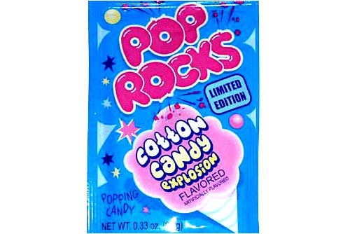 Pop Rocks 18 Packs Cotton Candy